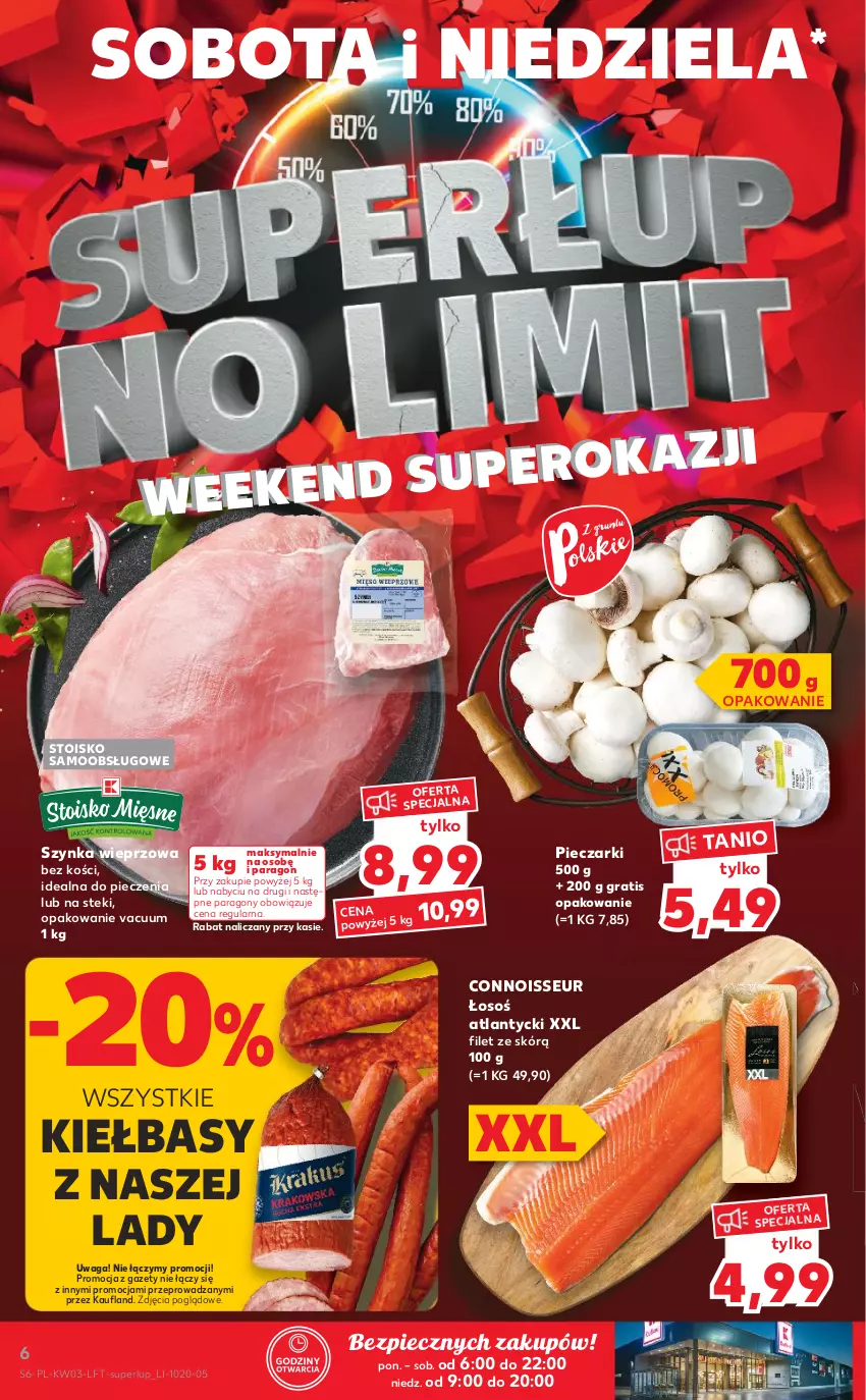 Gazetka promocyjna Kaufland - OFERTA TYGODNIA - ważna 20.01 do 26.01.2022 - strona 6 - produkty: Gra, Piec, Stek, Szynka, Szynka wieprzowa, Waga