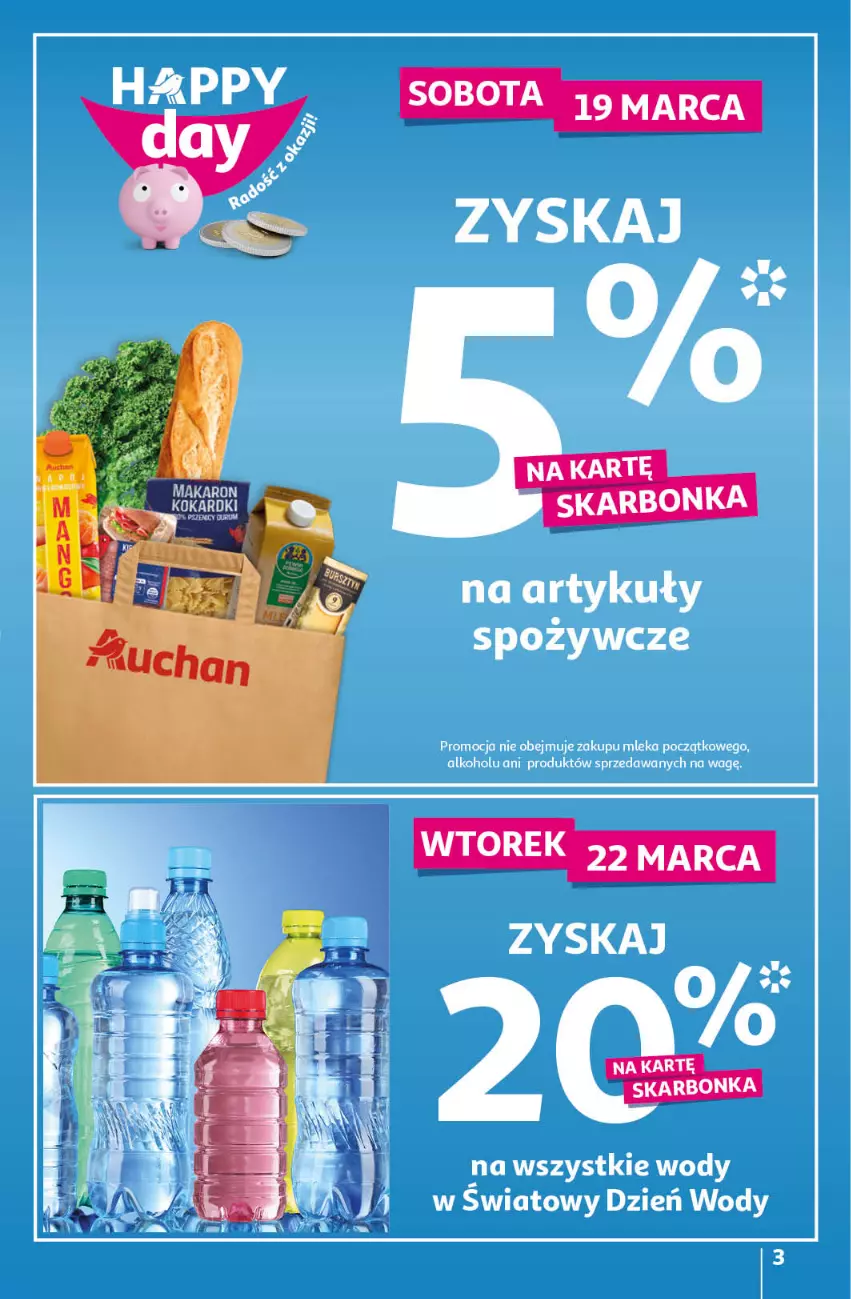 Gazetka promocyjna Auchan - przeNISKIE CENY czas na przepyszności Hipermarkety - ważna 17.03 do 23.03.2022 - strona 3