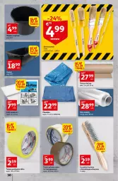 Gazetka promocyjna Auchan - przeNISKIE CENY czas na przepyszności Hipermarkety - Gazetka - ważna od 23.03 do 23.03.2022 - strona 30 - produkty: Zestaw pędzli, Szczotka, Tran, Szczotka druciana, Taśma pakowa, Fa