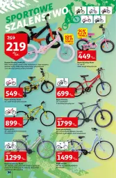 Gazetka promocyjna Auchan - przeNISKIE CENY czas na przepyszności Hipermarkety - Gazetka - ważna od 23.03 do 23.03.2022 - strona 36 - produkty: Top, Rama, Rower, Dzieci, Opony, Rowerek, Magnez