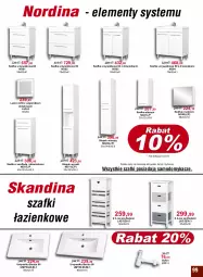 Gazetka promocyjna Bodzio - Gazetka - ważna od 31.12 do 31.12.2022 - strona 99 - produkty: Lustro LED, Sok, Słupek, Słupek wiszący, Szafka, Słupek wysoki, Syfon, Umywalka, Szafka umywalkowa, Drzwi, Lustro, Szafka z lustrem