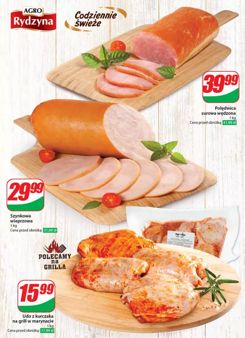 Gazetka promocyjna Dino - Gazetka 35 / 2024 - ważna 28.08 do 03.09.2024 - strona 31 - produkty: Grill, Kurczak, Polędwica, Szynkowa wieprzowa