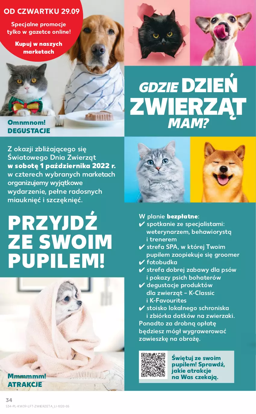 Gazetka promocyjna Kaufland - OFERTA TYGODNIA - ważna 29.09 do 05.10.2022 - strona 34 - produkty: Fa, Gra