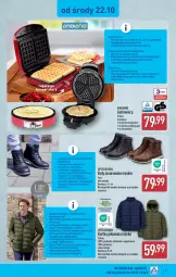 Gazetka promocyjna Aldi - Pełna oferta - Gazetka - ważna od 25.10 do 25.10.2025 - strona 27 - produkty: Sok, Ser, Por, Finish, Buty, Kurtka, Gofrownica, Płyta, LG, Fa