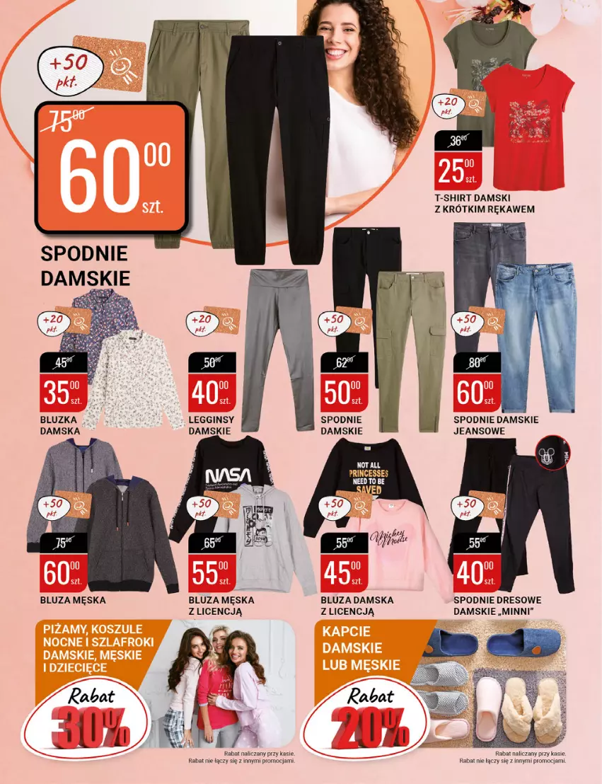 Gazetka promocyjna Bi1 - Tłusty czwartek - ważna 16.02 do 22.02.2022 - strona 16 - produkty: Bluza, Dres, Gin, Legginsy, Spodnie, Spodnie dresowe, T-shirt