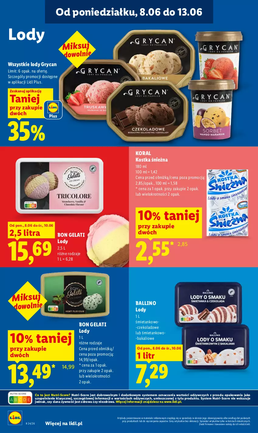 Gazetka promocyjna Lidl - Gazetka ważna od 8.06 do 10.06 - ważna 08.06 do 10.06.2026 - strona 56 - produkty: Gry, Lody