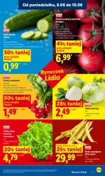 Gazetka promocyjna Lidl - Gazetka ważna od 8.06 do 10.06 - Gazetka - ważna od 10.06 do 10.06.2026 - strona 39 - produkty: Ogórek, Fasola, Fasola szparagowa, Pomidory, Fa