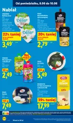 Gazetka promocyjna Lidl - Gazetka ważna od 8.06 do 10.06 - Gazetka - ważna od 10.06 do 10.06.2026 - strona 55 - produkty: Sok, Ser, Mus, Jogurt, Ricotta, Burrata, Mlekovita, Pilos, Edam, Deser, Ser twarogowy, Mleko
