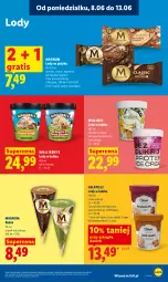 Gazetka promocyjna Lidl - Gazetka ważna od 8.06 do 10.06 - Gazetka - ważna od 10.06 do 10.06.2026 - strona 57 - produkty: Por, Gra, Jogurt, Lody, Mleczko