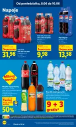 Gazetka promocyjna Lidl - Gazetka ważna od 8.06 do 10.06 - Gazetka - ważna od 10.06 do 10.06.2026 - strona 60 - produkty: Gra, Coca-Cola, Napoje, Pepsi, Fanta, Sprite, Fa