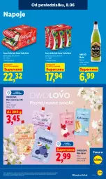 Gazetka promocyjna Lidl - Gazetka ważna od 8.06 do 10.06 - Gazetka - ważna od 10.06 do 10.06.2026 - strona 61 - produkty: Ser, Mus, Coca-Cola, Napoje, Tera, Deser