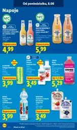 Gazetka promocyjna Lidl - Gazetka ważna od 8.06 do 10.06 - Gazetka - ważna od 10.06 do 10.06.2026 - strona 62 - produkty: Dawtona, Sok, Ryż, Lemoniada, Jogurt, Napoje, Owsianka, Limonka, Oshee, Kubuś, Woda, Mango, Napój, Melon, Magnez, Grejpfrut