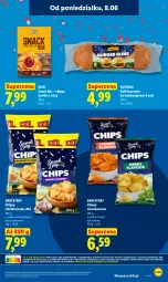 Gazetka promocyjna Lidl - Gazetka ważna od 8.06 do 10.06 - Gazetka - ważna od 10.06 do 10.06.2026 - strona 69 - produkty: Mus, Hamburger, Chipsy, Tortilla, Burger
