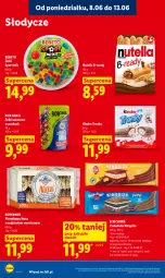 Gazetka promocyjna Lidl - Gazetka ważna od 8.06 do 10.06 - Gazetka - ważna od 10.06 do 10.06.2026 - strona 74 - produkty: Piernik, Nutella, Por, Sport, Czekolada, Kinder