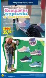 Gazetka promocyjna Lidl - Gazetka ważna od 17.08. do 22.08. - Gazetka - ważna od 22.08 do 22.08.2026 - strona 10 - produkty: Por, Gra, Buty, Sport, Grafika