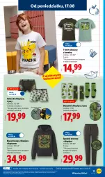 Gazetka promocyjna Lidl - Gazetka ważna od 17.08. do 22.08. - Gazetka - ważna od 22.08 do 22.08.2026 - strona 13 - produkty: Ser, Gra, Karp, T-shirt, Skarpetki, Tera, Dres, Dzieci, Spodnie, Bluza, Spodnie dresowe, Bluza dresowa, Bokserki, Grafika