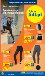 Gazetka promocyjna Lidl - Gazetka ważna od 17.08. do 22.08. - Gazetka - ważna od 22.08 do 22.08.2026 - strona 22 - produkty: Puma, Sok, Por, Gin, Telefon, Sport, Legginsy