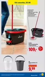 Gazetka promocyjna Lidl - Gazetka ważna od 17.08. do 22.08. - Gazetka - ważna od 22.08 do 22.08.2026 - strona 43 - produkty: Mop, Vileda, Wiadro
