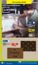 Gazetka promocyjna Lidl - Gazetka ważna od 17.08. do 22.08. - Gazetka - ważna od 22.08 do 22.08.2026 - strona 48 - produkty: Mop, Ivar, Wycieraczka, Kokos