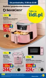 Gazetka promocyjna Lidl - Gazetka ważna od 17.08. do 22.08. - Gazetka - ważna od 22.08 do 22.08.2026 - strona 5 - produkty: Silvercrest, Ser, Kuchnia, Kuchenka mikrofalowa, Fa