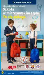 Gazetka promocyjna Lidl - Gazetka ważna od 17.08. do 22.08. - Gazetka - ważna od 22.08 do 22.08.2026 - strona 8 - produkty: Gra, Plecak, Grafika