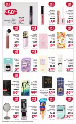 Gazetka promocyjna Rossmann - 28 grudnia - Gazetka - ważna od 13.01 do 13.01.2023 - strona 10 - produkty: Woda perfumowana, Lusterko kosmetyczne, Azzaro, Gin, Inka, For Your Beauty, Versace, Eveline, Hugo Boss, Miya Cosmetics, Bielenda, Bell, Błyszczyk do ust, Balsam do ust, Ewa Schmitt, Perfum, Maybelline, Szczotka, Tusz, Szminka, Woda toaletowa, Lakier do paznokci, Woda, Wibo, Olej, Lakier, Tangle Teezer