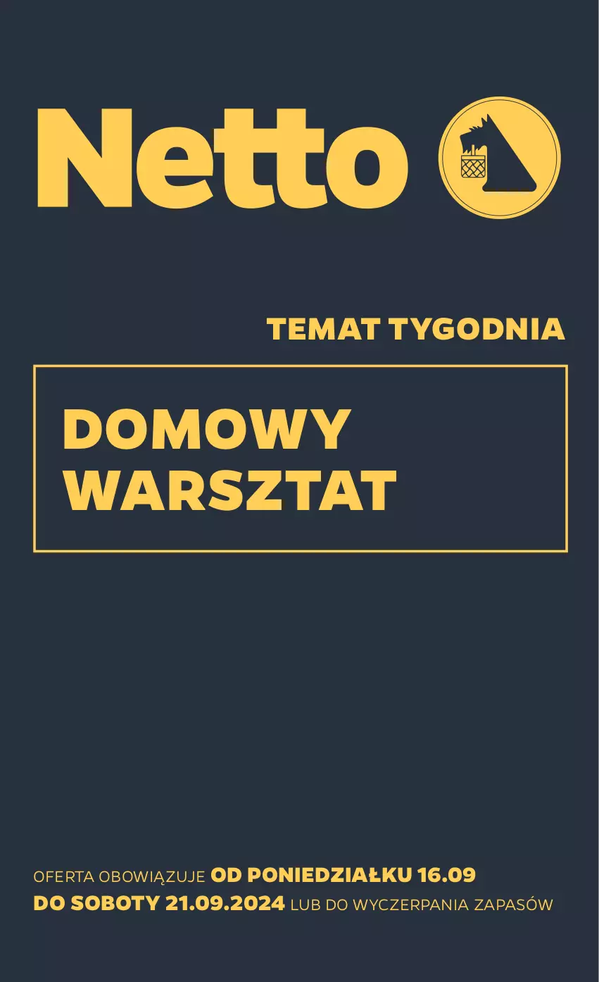 Gazetka promocyjna Netto - Akcesoria i dodatki - ważna 16.09 do 21.09.2024 - strona 1