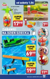 Gazetka promocyjna Aldi - Artykuły przemysłowe i tekstylia - Gazetka - ważna od 01.06 do 01.06.2024 - strona 9 - produkty: Balony, Kontroler, Pistolet