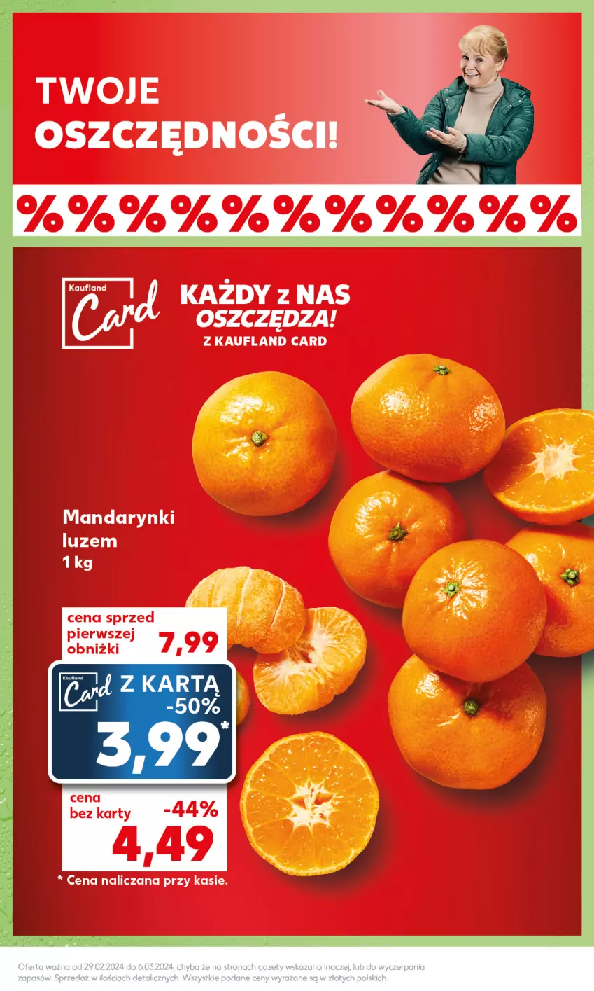 Gazetka promocyjna Kaufland - Kaufland - ważna 04.03 do 06.03.2024 - strona 13 - produkty: Mandarynki