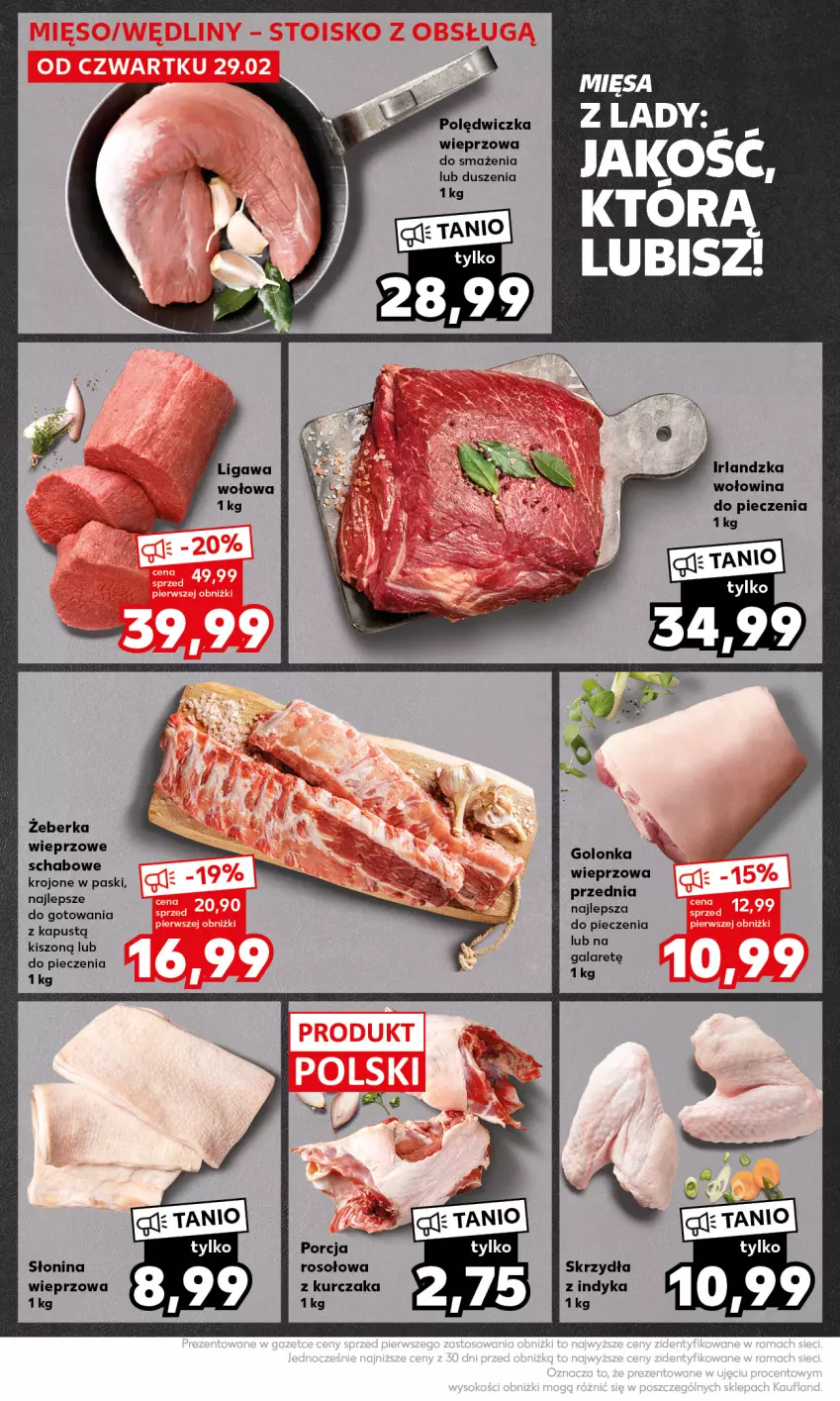 Gazetka promocyjna Kaufland - Kaufland - ważna 04.03 do 06.03.2024 - strona 18 - produkty: Kapustą, Kurczak, Piec, Por, Wołowina