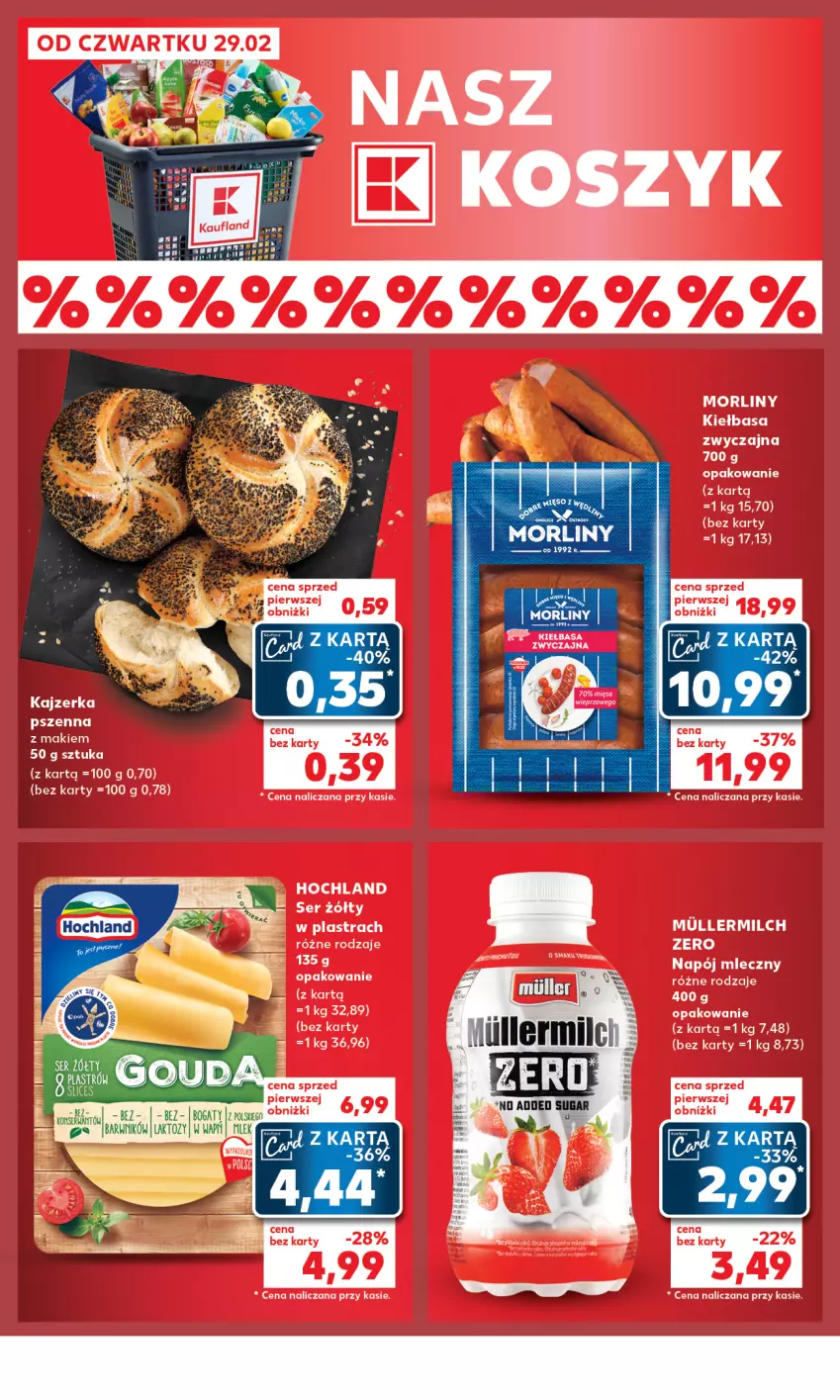 Gazetka promocyjna Kaufland - Kaufland - ważna 04.03 do 06.03.2024 - strona 20 - produkty: Morliny, Ser