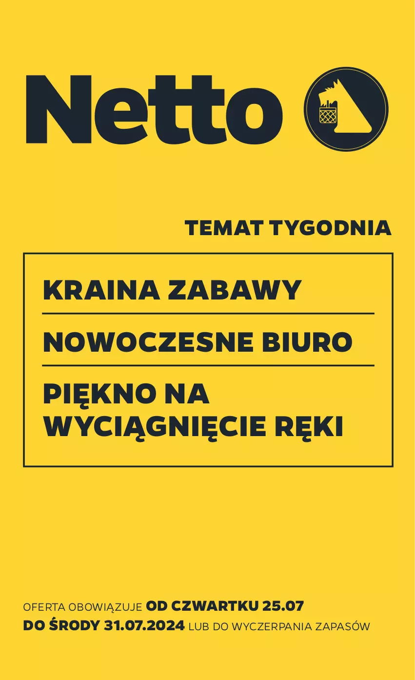 Gazetka promocyjna Netto - Akcesoria i dodatki - ważna 25.07 do 31.07.2024 - strona 1 - produkty: Biuro