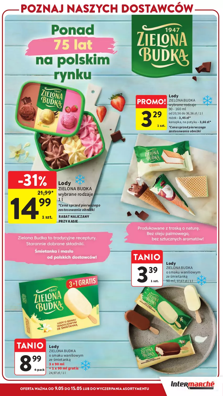 Gazetka promocyjna Intermarche - Gazetka Intermarche - ważna 09.05 do 15.05.2024 - strona 25 - produkty: Gra, Lody, Zielona Budka