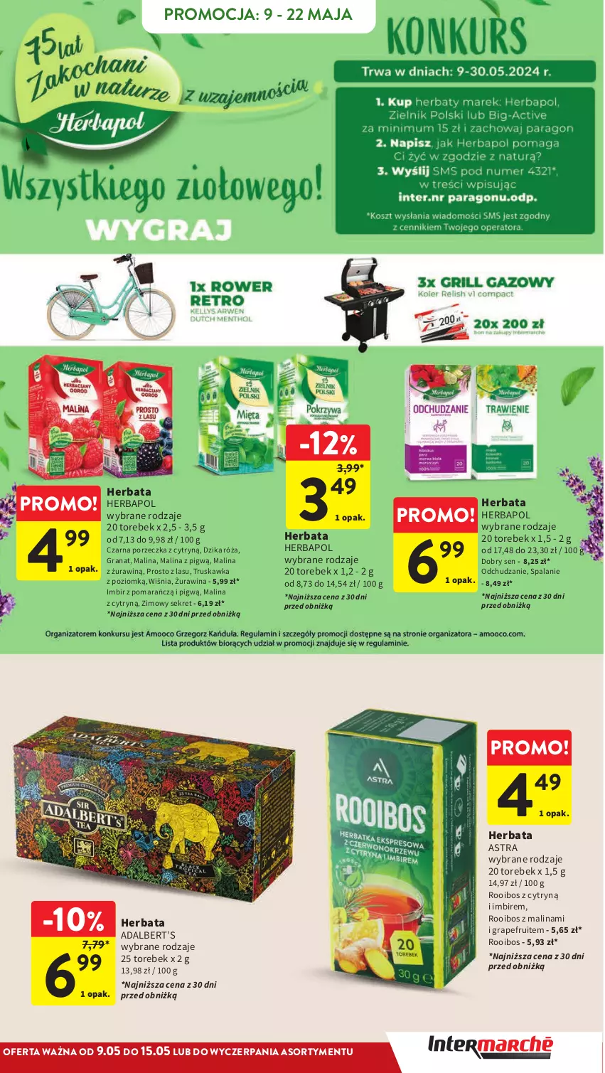 Gazetka promocyjna Intermarche - Gazetka Intermarche - ważna 09.05 do 15.05.2024 - strona 26 - produkty: Dzika róża, Gra, Granat, Herbapol, Herbata, Imbir, Kret, Por, Róża