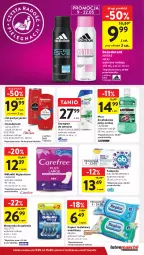 Gazetka promocyjna Intermarche - Gazetka Intermarche - Gazetka - ważna od 15.05 do 15.05.2024 - strona 35 - produkty: Gin, Płyn do płukania jamy ustnej, Listerine, Papier, Old Spice, Dezodorant, Adidas, Tampony, Papier toaletowy, Szynka, Płyn do płukania, Szampon, Carefree, Gillette, Maszynka, Maszynka do golenia, Wkładki, O.B.