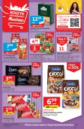 Gazetka promocyjna Auchan - Gazetka Ceny w dół Część 1 Supermarket Auchan - Gazetka - ważna od 10.01 do 10.01.2024 - strona 7 - produkty: Lubella, Makaron, Sos, Ryż, Bell, Wafelek, Danio, Bella, Pudliszki, Herbata, Góralki