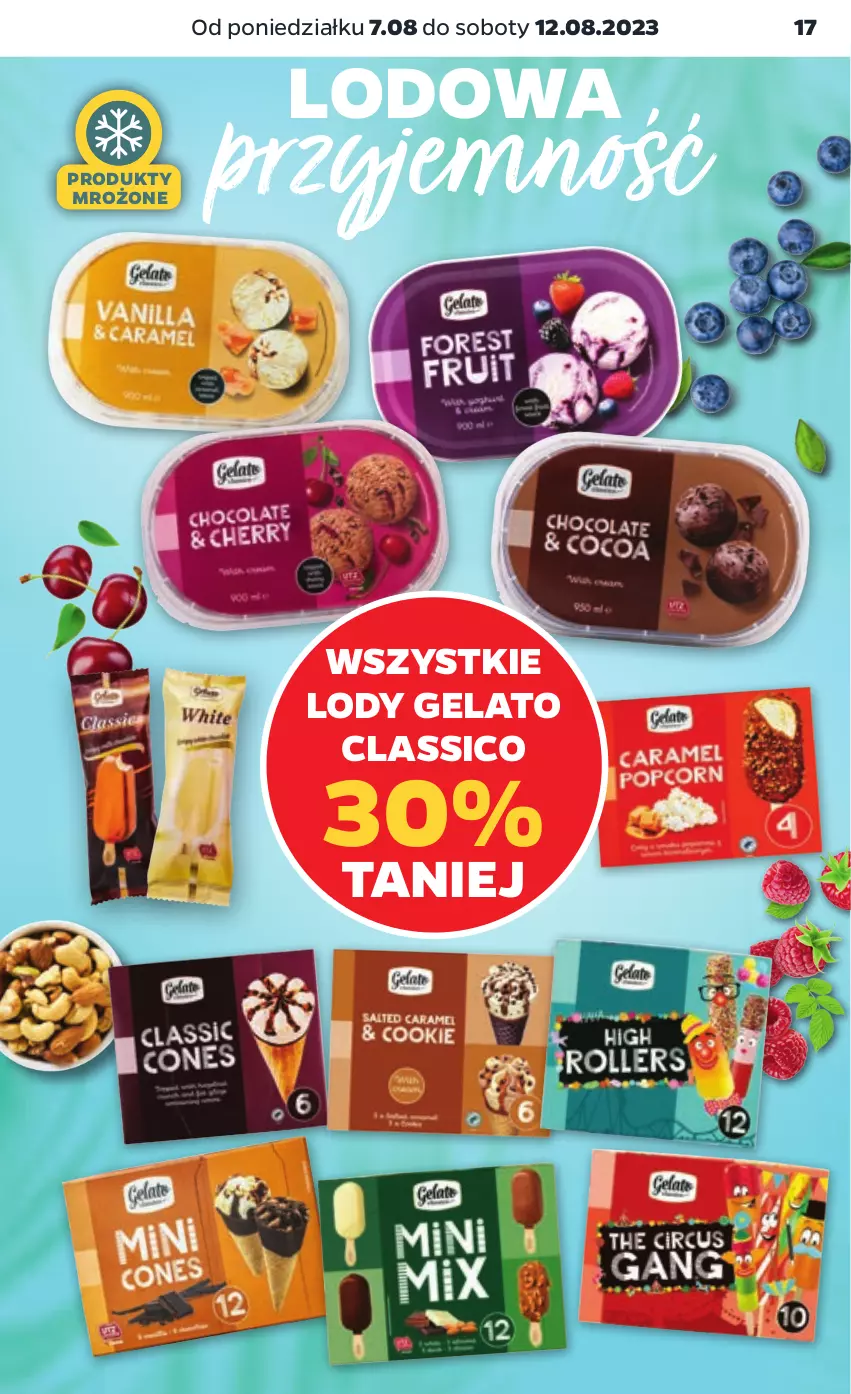 Gazetka promocyjna Netto - Artykuły spożywcze - ważna 07.08 do 12.08.2023 - strona 17 - produkty: Lody, Produkty mrożone