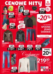 Gazetka promocyjna Selgros - Oferta przemysłowa - Gazetka - ważna od 16.02 do 16.02.2022 - strona 21 - produkty: Sweter, Spodnie jeans, Kurtka, Maska medyczna, Czapka, Wełna, Spodnie, Maska