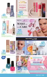 Gazetka promocyjna Super Pharm - Gazetka - Gazetka - ważna od 03.04 do 03.04.2024 - strona 11 - produkty: Makijaż, Sally Hansen, Top, Eveline, Bell, Maybelline, Kosmetyki do pielęgnacji, Max Factor, Bourjois, Podkład, Lakier, Fa