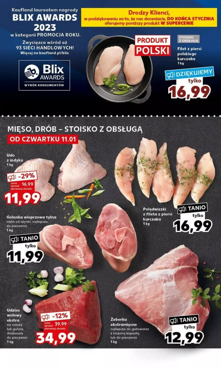 Gazetka promocyjna Kaufland - ważna 15.01 do 17.01.2024 - strona 6 - produkty: Drób, Golonka wieprzowa, Kapustą, Kurczak, Laur, Mięso, Piec