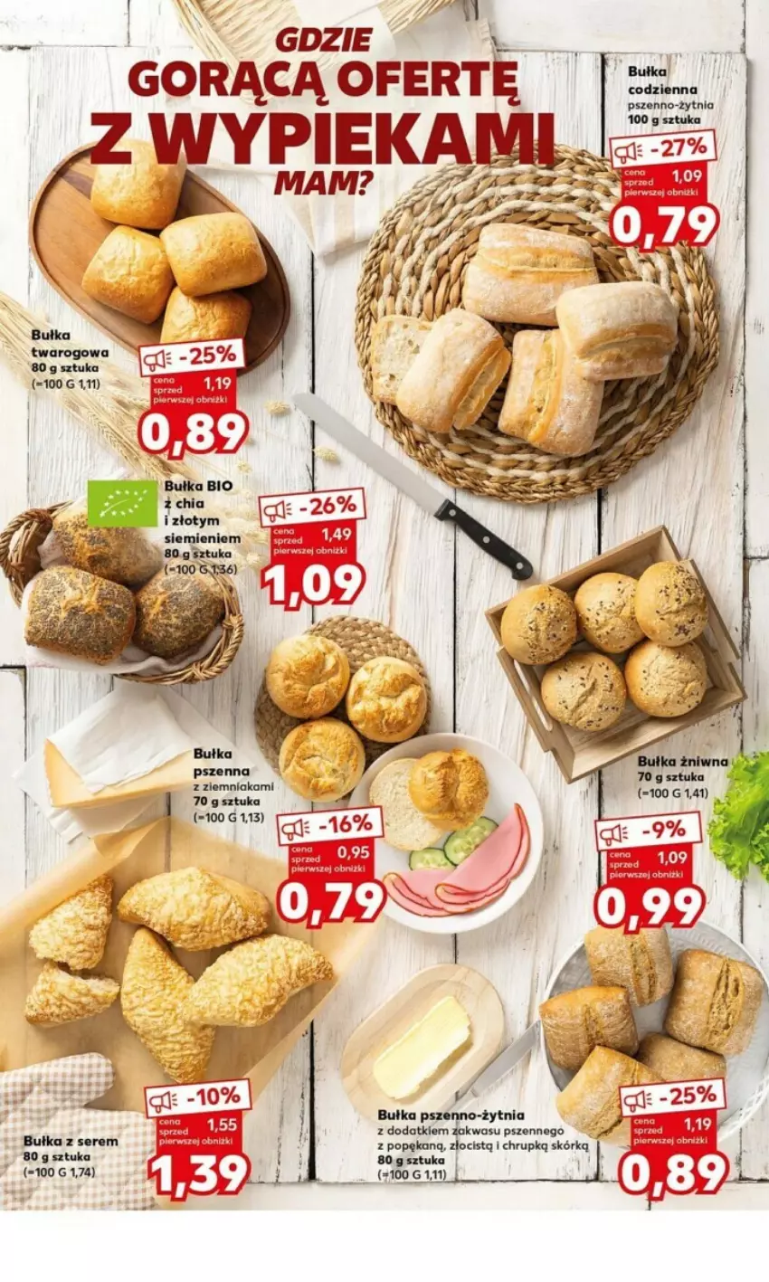 Gazetka promocyjna Kaufland - ważna 15.01 do 17.01.2024 - strona 8 - produkty: Bułka, Chia