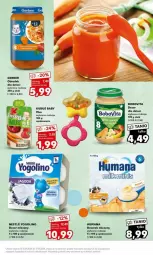 Gazetka promocyjna Kaufland - Gazetka - ważna od 17.01 do 17.01.2024 - strona 11 - produkty: Humana, Deser mleczny, Ser, Mus, Gerber, Serek, Dzieci, Kubuś, Deser