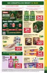 Gazetka promocyjna Stokrotka - Market - Gazetka - ważna od 18.03 do 18.03.2026 - strona 3 - produkty: Piwa, Piwo, Piec, Warzywa, Gra, Ajax, Migdały, Optima, Carlsberg, Rękaw do pieczenia, Chusteczki, Rodzynki, Owoce, Mięso