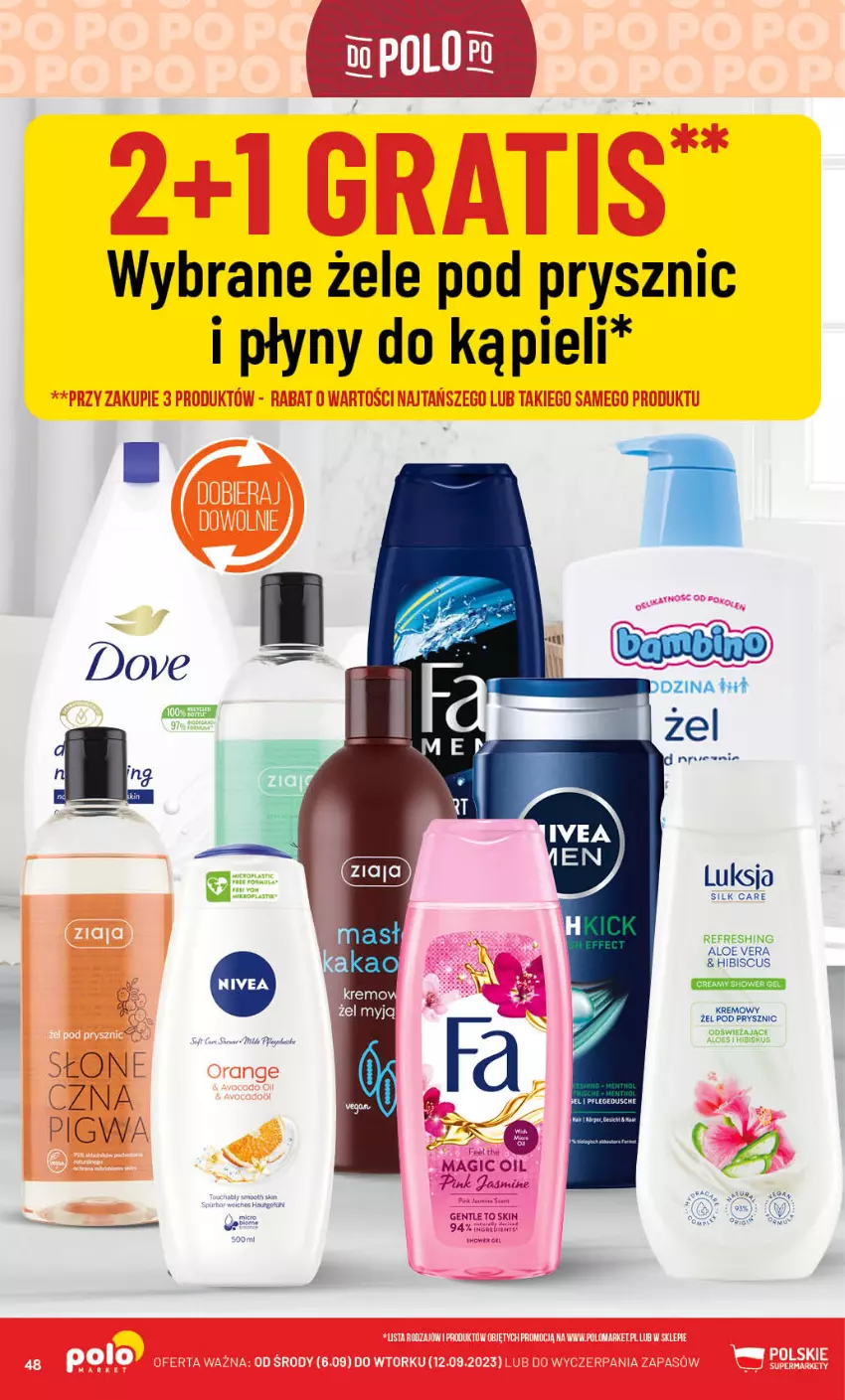 Gazetka promocyjna PoloMarket - Gazetka pomocyjna - ważna 06.09 do 12.09.2023 - strona 48 - produkty: Aloe vera, Luksja