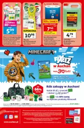 Gazetka promocyjna Auchan - Gazetka 30 Lat Supermarket Auchan - Gazetka - ważna od 15.07 do 15.07.2026 - strona 8 - produkty: Ludwik, Minecraft, Gra, Cif, Do mycia naczyń, Papier, Płyn do mycia naczyń, Mleczko, Ręcznik, Rolki, Płyn do mycia, Ręczniki papierowe
