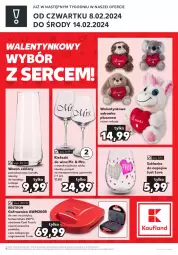 Gazetka promocyjna Kaufland - Zapowiedź oferty - Gazetka - ważna od 07.02 do 07.02.2024 - strona 1 - produkty: Sok, Ser, Gra, Gofrownica, Zabawka, Wazon, Szklanka