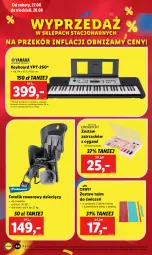 Gazetka promocyjna Lidl - GAZETKA - Gazetka - ważna od 28.08 do 28.08.2022 - strona 46 - produkty: Rower, Fotelik, Dzieci, Fotel