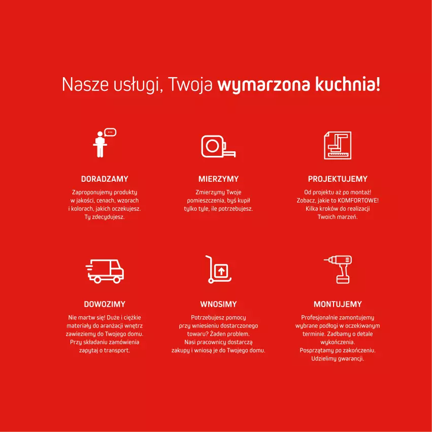 Gazetka promocyjna Komfort - Katalog kuchnie - ważna 19.01 do 31.12.2022 - strona 95 - produkty: Kuchnia