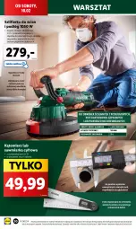 Gazetka promocyjna Lidl - GAZETKA - Gazetka - ważna od 10.02 do 10.02.2024 - strona 34 - produkty: Top, Przewód, Papier, Miarka, Pojemnik, Bateria, Szlifierka