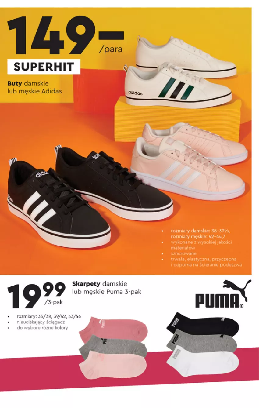 Gazetka promocyjna Biedronka - Okazje tygodnia - ważna 04.05 do 19.05.2021 - strona 3 - produkty: Adidas, Buty, K2, Karp, Puma